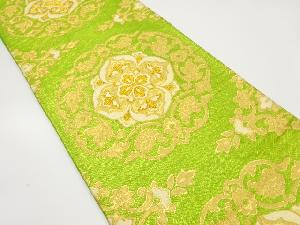 華紋織り出し　袋帯